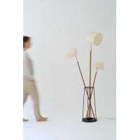 <a href=https://www.galeriegosserez.com/gosserez/artistes/bertrand-gravier-elise-gabriel-.html>Elise Gabriel & Bertrand Gravier</a> - Les Perchées - Floor lamp